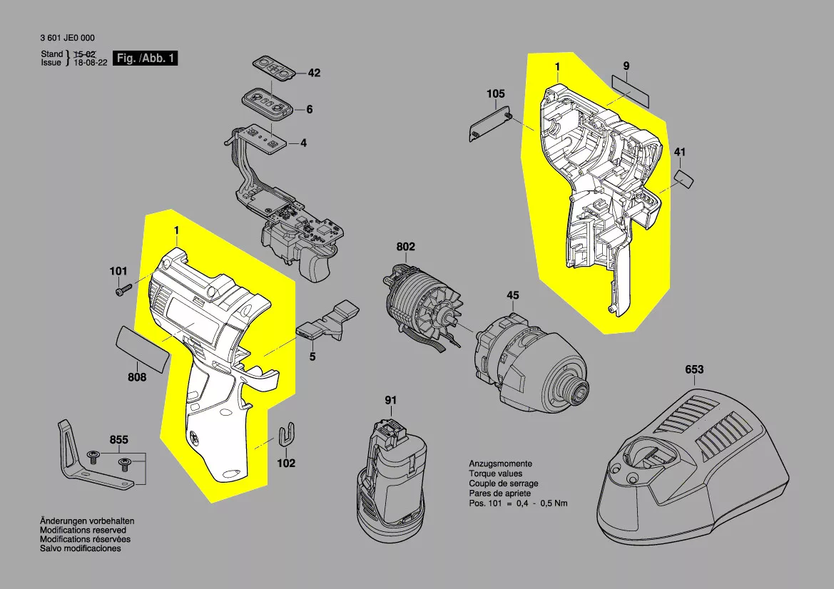 Coquille réf. 2 609 101 235 Bosch